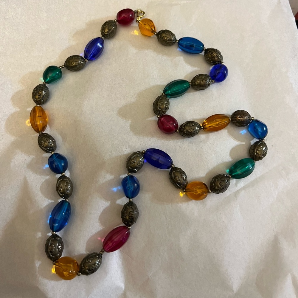 Vintage Beautiful Colorful Plastic Beads. Bought at Gantos in the 80s